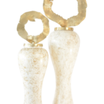 Conjunto de Potes Decorativos Essence Gold