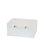 Caixa Organizadora Branca Minimalista