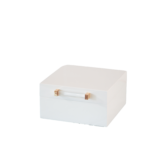 Caixa Organizadora Branca Minimalista