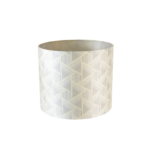 Abat-jour Cilíndrico Triângulos Boho Gold