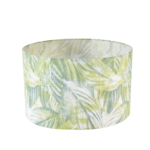 Abat-jour Cilíndrico Tropical Palm Verde-Menta