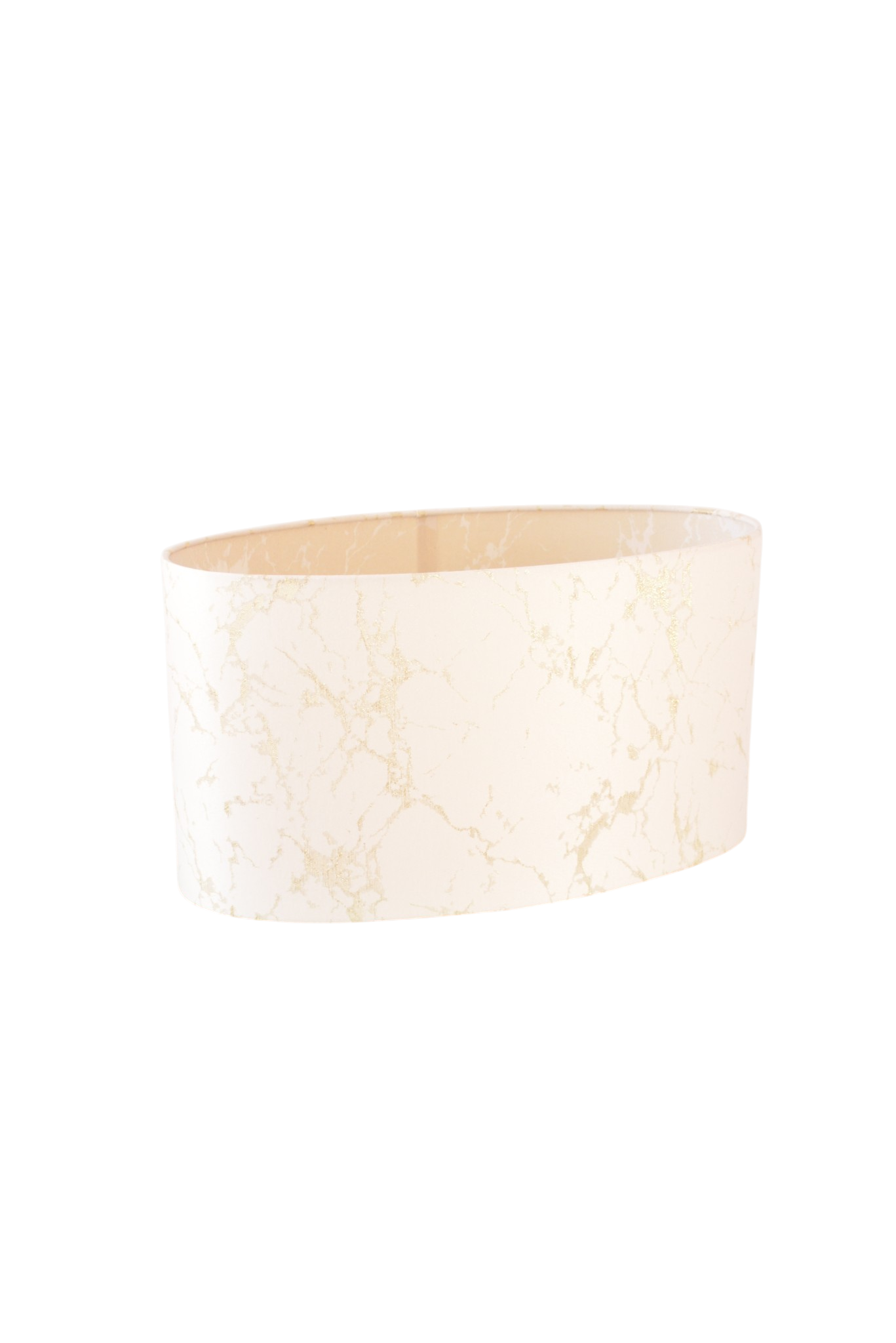 246 Abat-jour Oval Mármore Imperial Cream - Image 1
