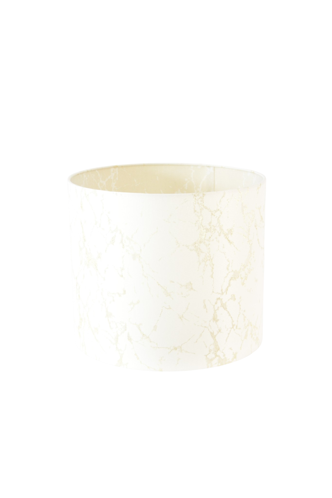 258 Abat-jour Cilíndrico Damasco Imperial Cream - Image 1