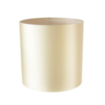 Abat-jour Cilíndrico Silk Gold Satin