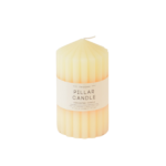 Velas Cilíndricas Caneladas Modernas