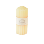 Velas Cilíndricas Caneladas Modernas