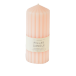 Velas Cilíndricas Caneladas Modernas