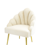 Cadeirão Glamour "Pétalas / Concha"