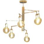 Candeeiro de Teto Industrial Lâmpadas Vintage